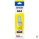 Refil De Tinta Epson T664420 70ml - Amarelo - P/ L110 L120 L200 L395 L1300
