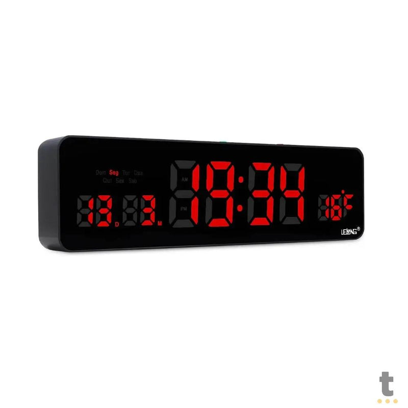 Relogio De Parede Led Digital Lelong - LE-2138