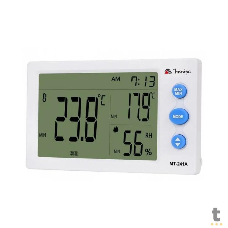 Relógio Termo Higrometro Digital Minipa - MT241A