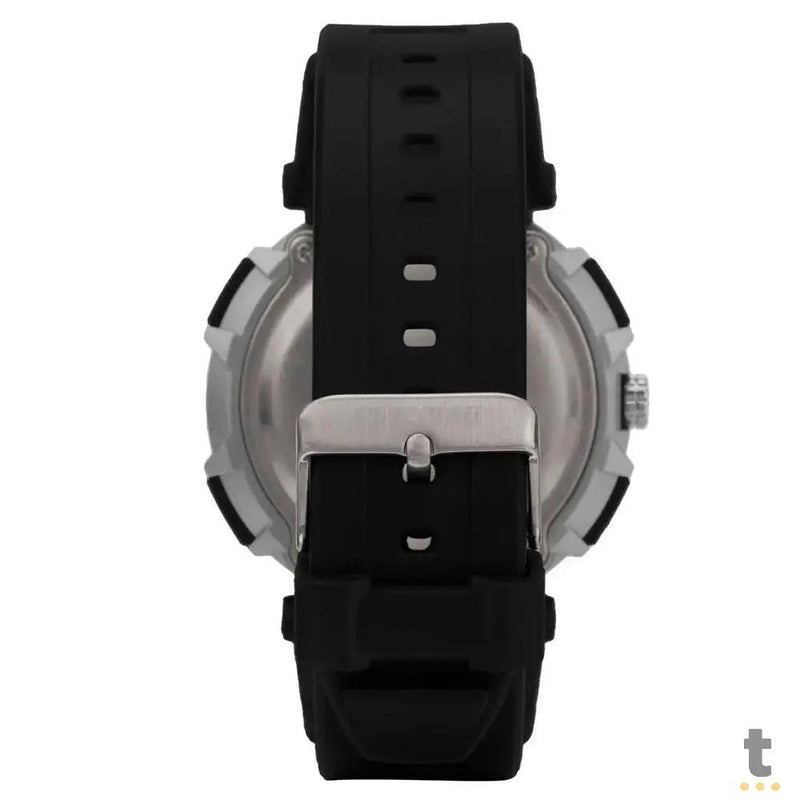 Relógio de Pulso Analogico Digital Mormaii em Polímero Preto - MO0540A/8P