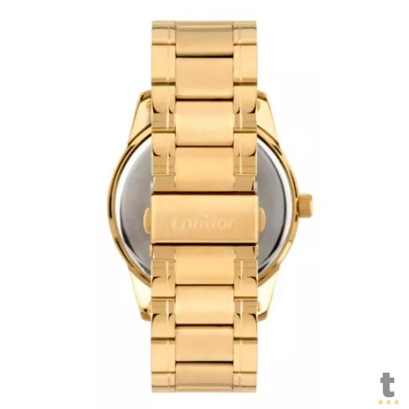 Relógio de Pulso Condor Branco / Dourado - CO2115MWK/4K