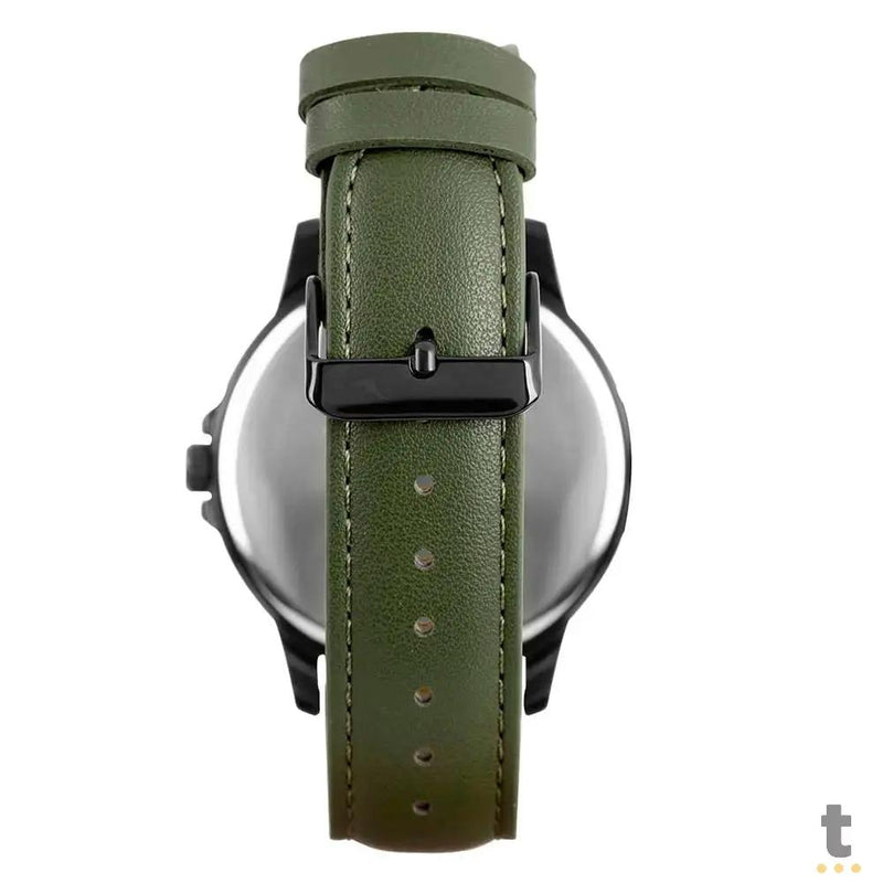 Relógio de Pulso Condor Militar Preto C/ Pulseira Verde - CO2035NGF/5P