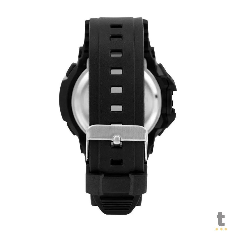 Relógio de Pulso Digital Technos Flamengo em Polimero Preto - FLAMO3660AB/8P