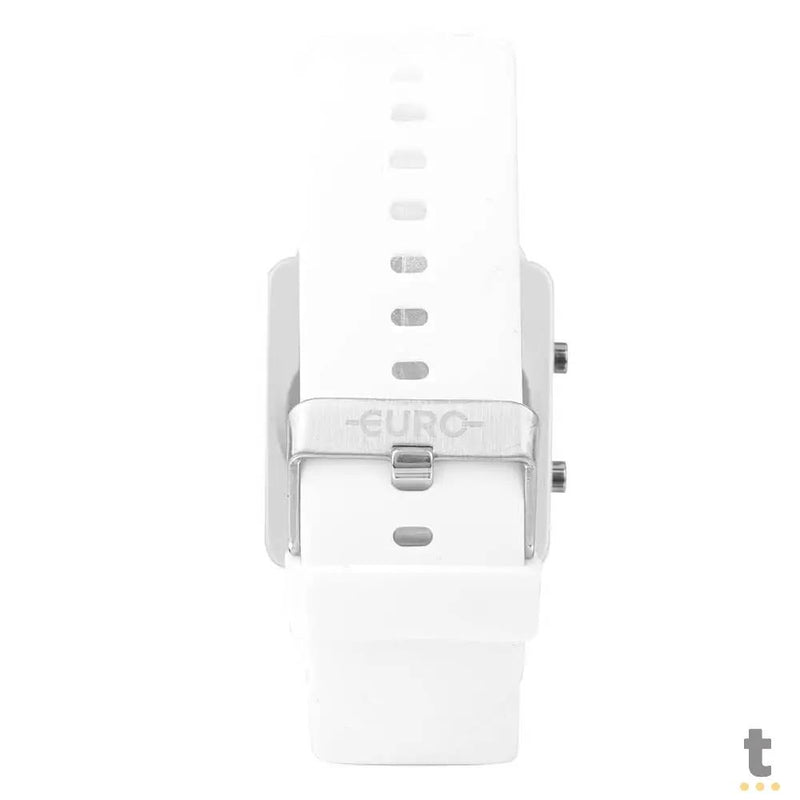 Relógio de Pulso Euro Digital Fashion Fit Reflexos Branco - EUJHS31BAQT/5B