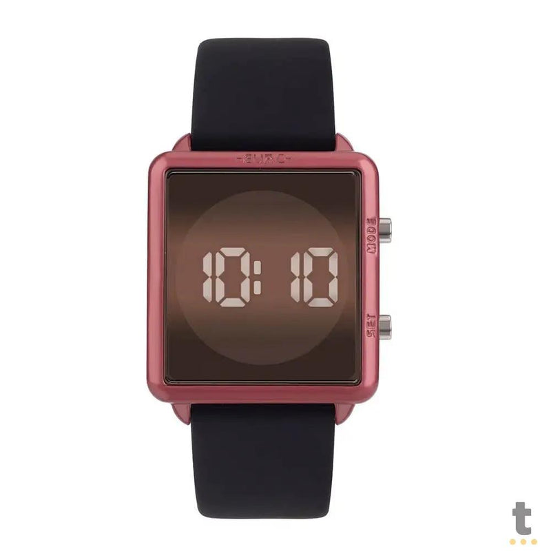 Relógio de Pulso Euro Digital Fashion Fit Reflexos Preto / Vermelho - EUJHS31BAQU/5P