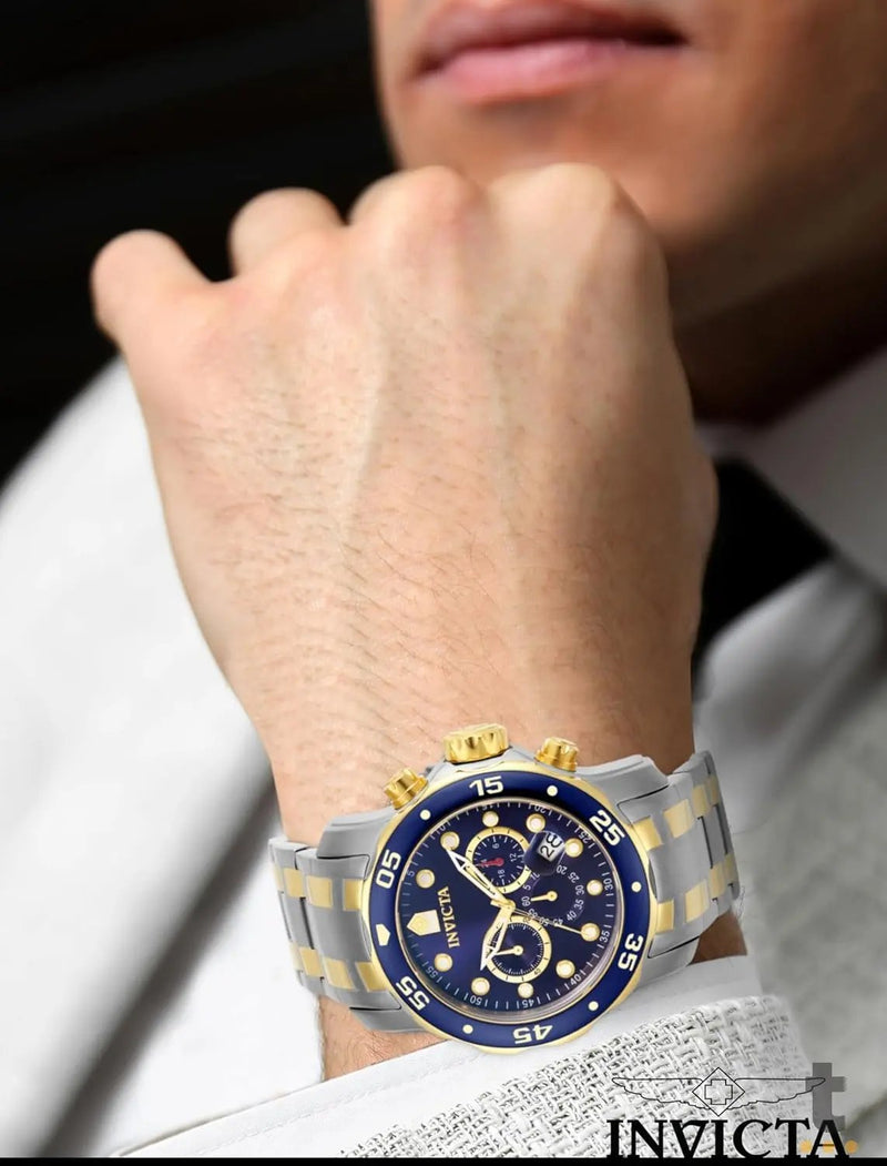 Relógio de Pulso Invicta Pro Diver Azul / Prata - 0077