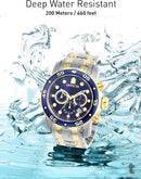 Relógio de Pulso Invicta Pro Diver Azul / Prata - 0077