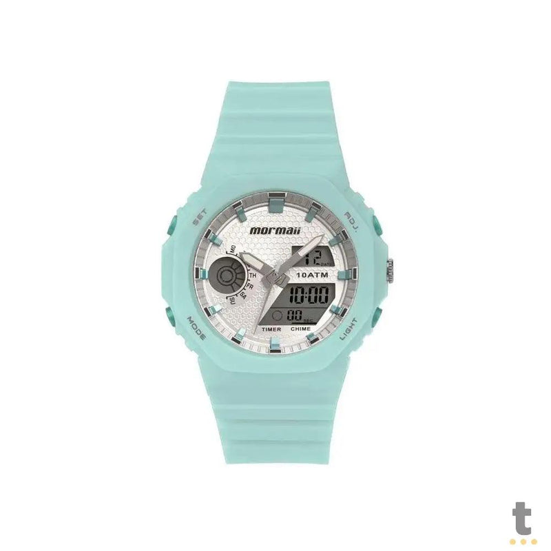 Relógio de Pulso Mormaii Sports em Polimero Azul Claro - MO12800/8E