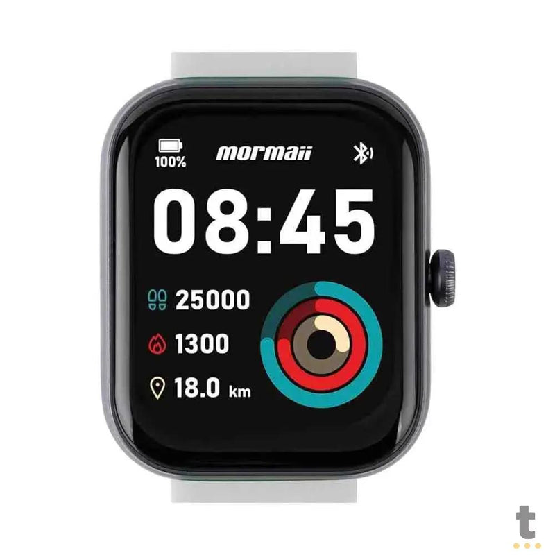 Relógio de Pulso SmartWatch Mormaii Life Branco - MOLIFEUAM/8B