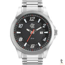 Relógio de Pulso Technos Flamengo Preto C/ Pulseira em Aço - FLA2117LDFS/1P