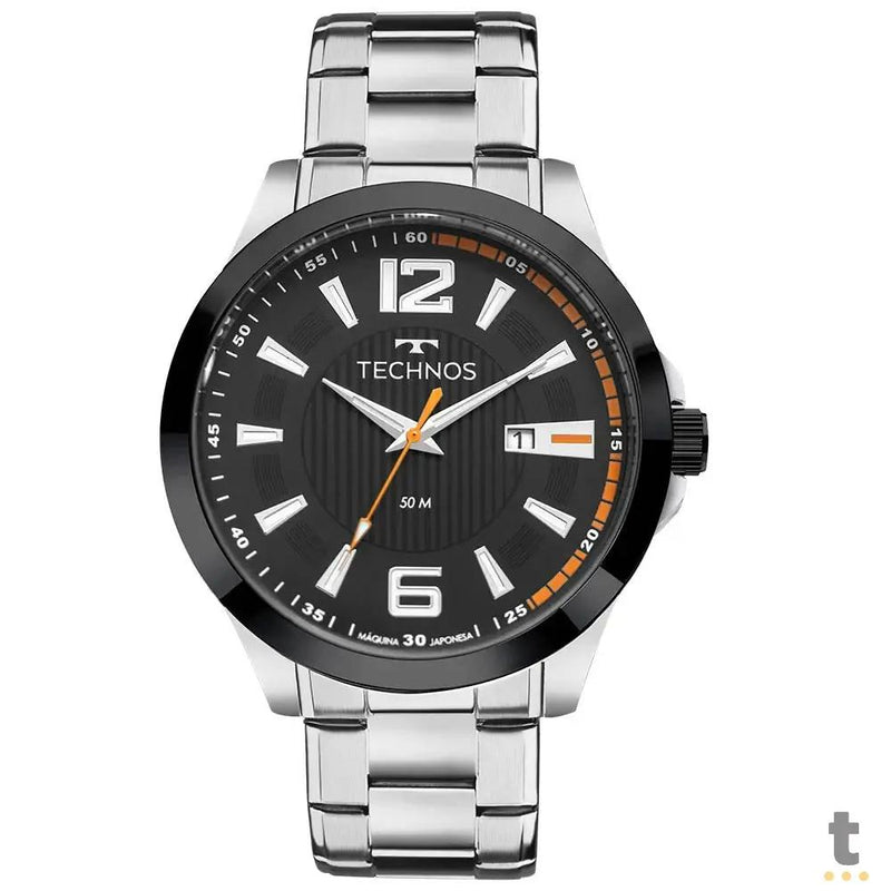 Relógio de Pulso Technos Racer em Aço Prata - 2115KNV/1P