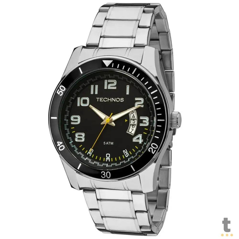 Relógio de Pulso Technos Racer em Aço Prata - 2115KSL/1Y