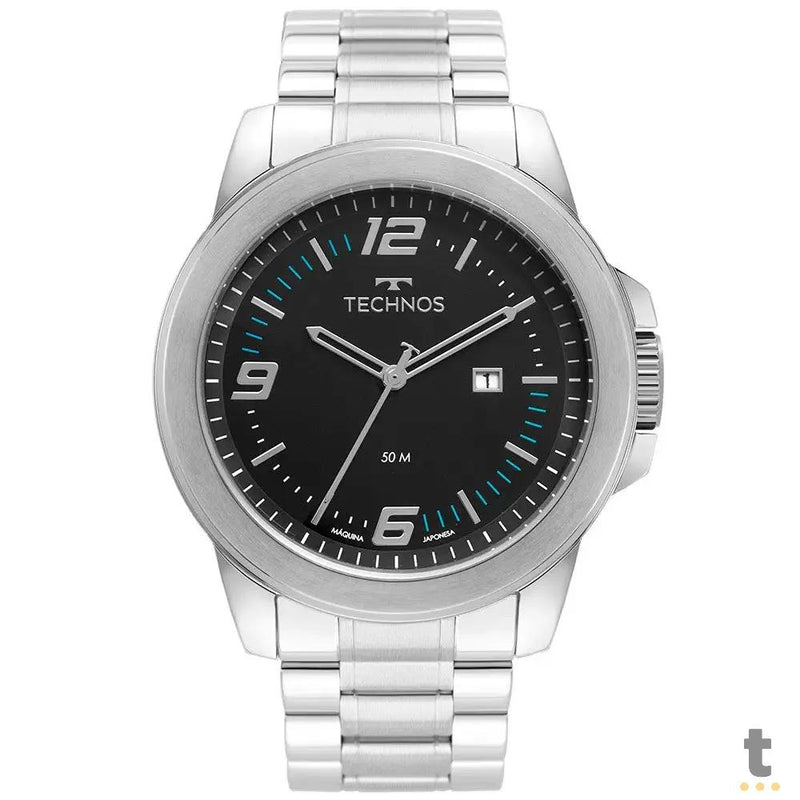 Relógio de Pulso Technos Racer em Aço Prata - 2115MNY/1A