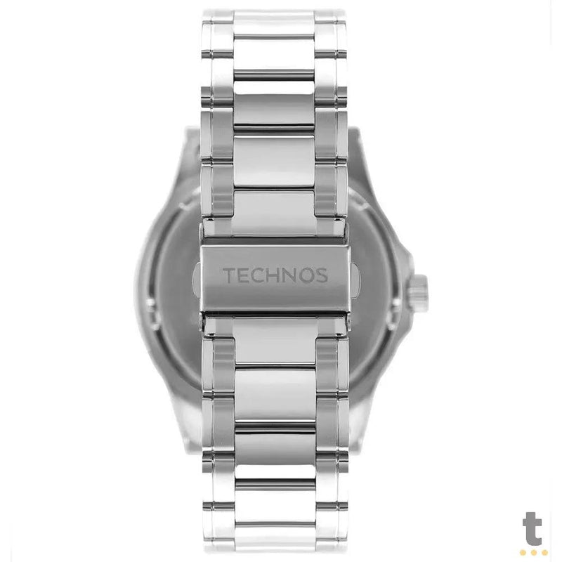 Relógio de Pulso Technos Racer em Aço Prata - 2115MOLS/1B