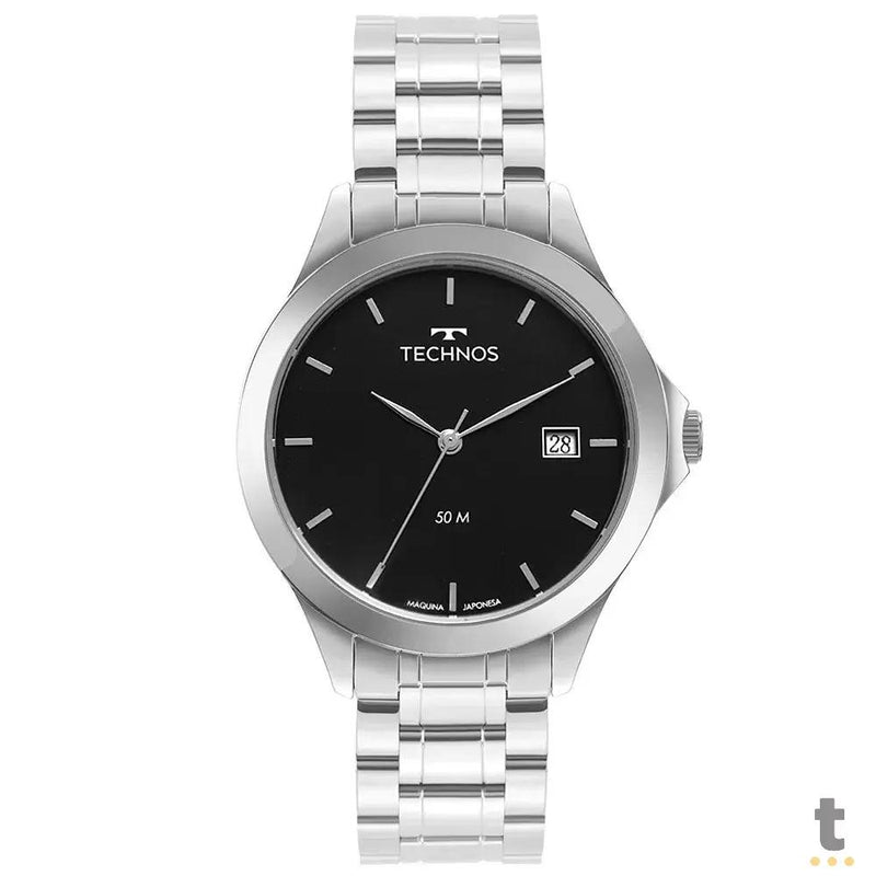 Relógio de Pulso Technos Steel em Aço Prateado - 1S13BCTDY/1P