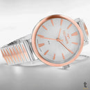 Relógio de Pulso Technos Style em Aço Bicolor Rose/Prata - 2036MSI/1K