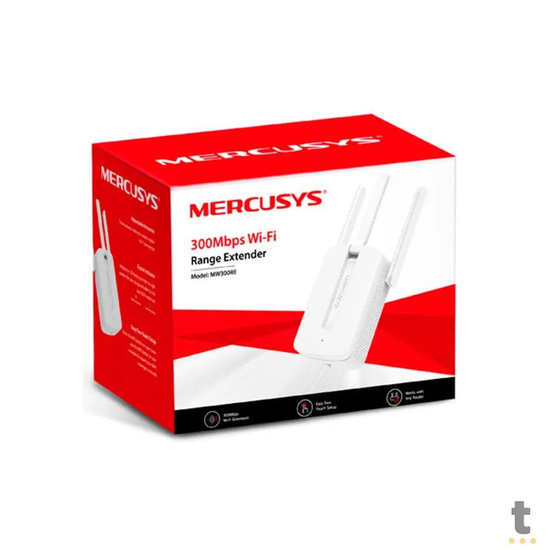 Repetidor Wireless Mercusys 300mbps 3 antenas - MW300RE