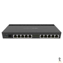 Roteador 10 Portas Mikrotik RouterBoard Gigabit (+ 1 Sfp + 1 Poe) - RB4011iGS+RM