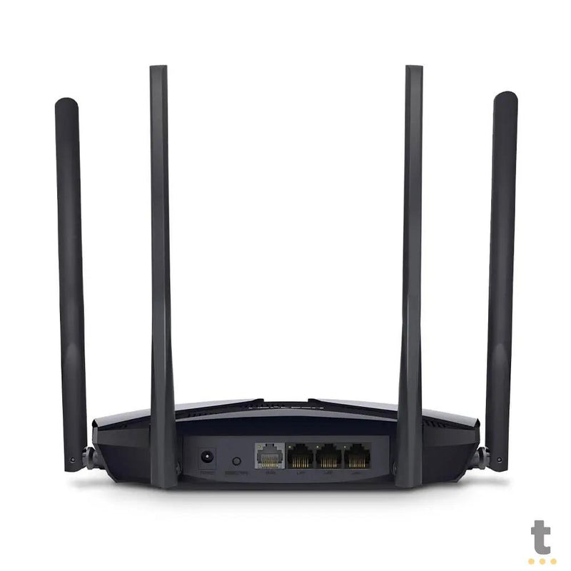 Roteador Gigabit Wireless Wi-Fi 6 Dual Band Mercusys - MR70X
