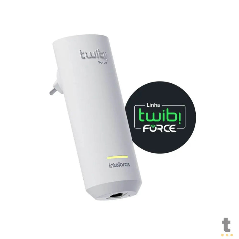 Roteador Sem Fio Extensor Intelbras Twibi Force Plug Giga 867mbps Dual Band Wi-fi 5 Tecnologia Mesh