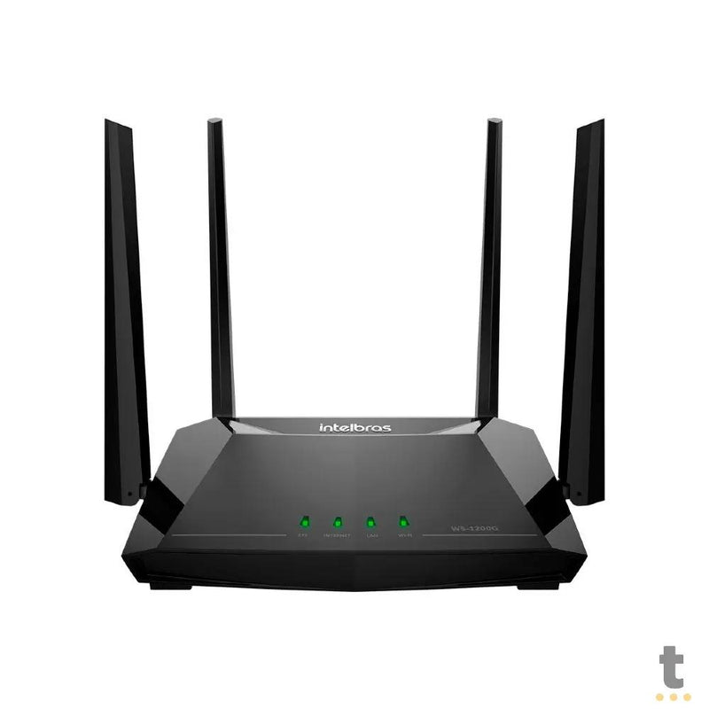 Roteador Wireless Intelbras WiFi5 Dual Band W5-1200G 1200mbps 2 Ant - 4750095