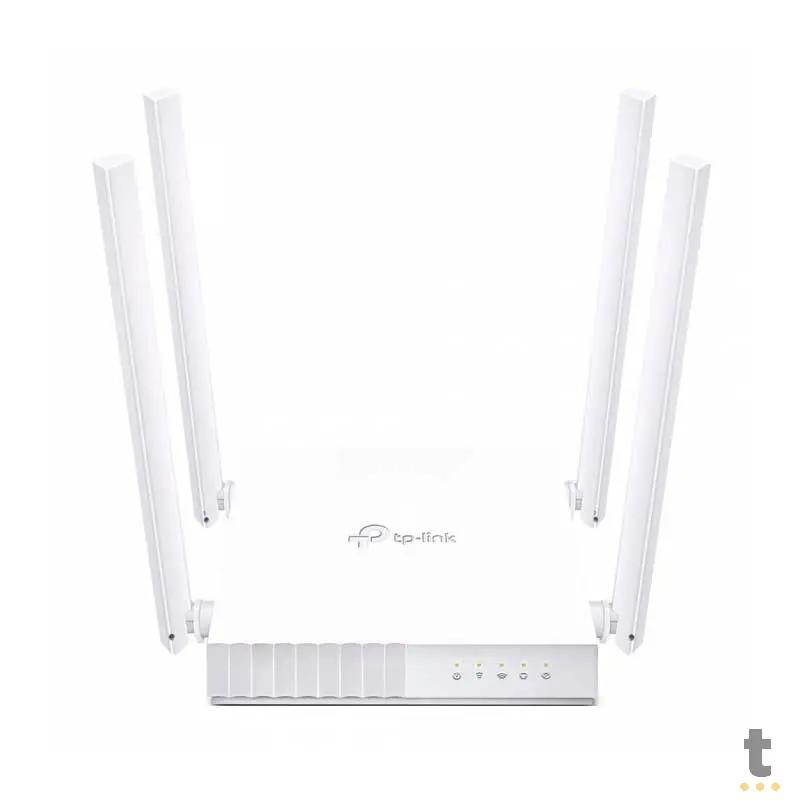 Roteador Wireless TP-Link 750Mbps Dual Band 4 Antenas - Archer C21