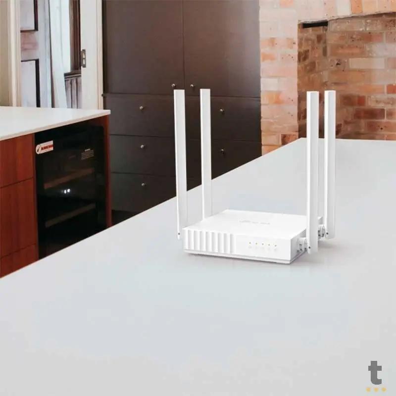 Roteador Wireless TP-Link 750Mbps Dual Band 4 Antenas - Archer C21