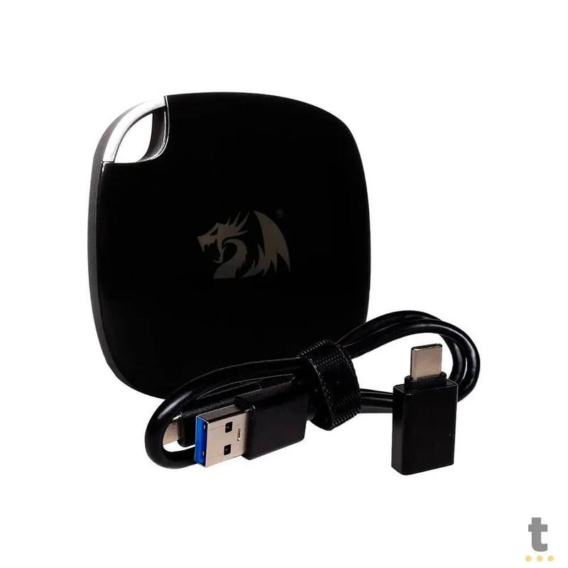 SSD Externo 1Tb Redragon Ignis Usb A / Tipo C Preto - ED-204