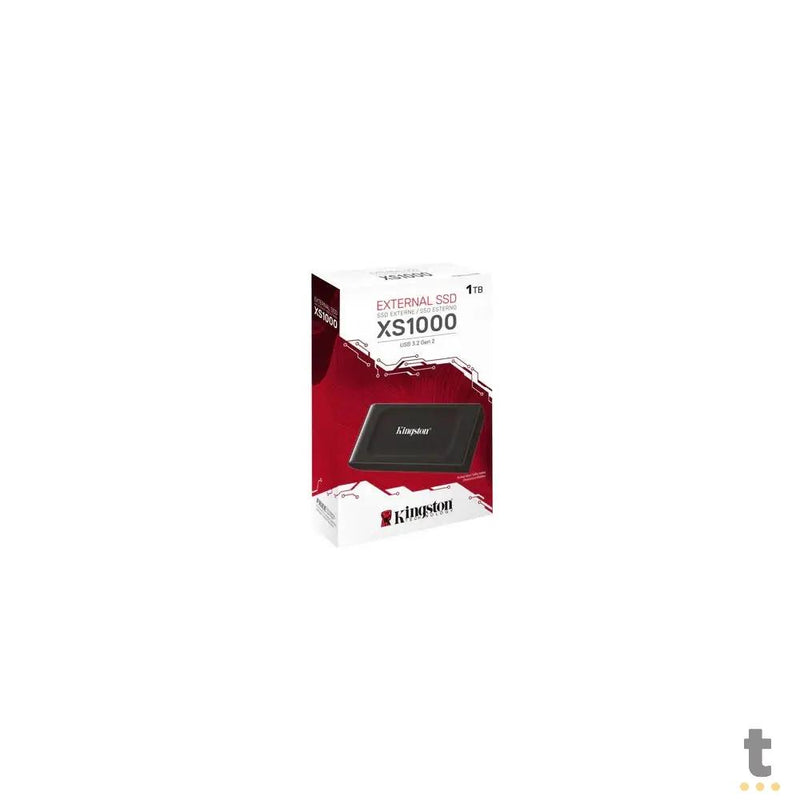 SSD Externo 1tb Kingston XS1000 Usb Tipo C 3.2 Preto - SXS10001000G