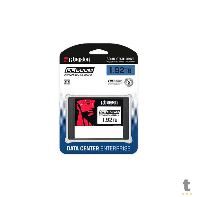 SSD Para Servidor 1920gb Kingston DC600M Enterprise - SEDC600M/1920G