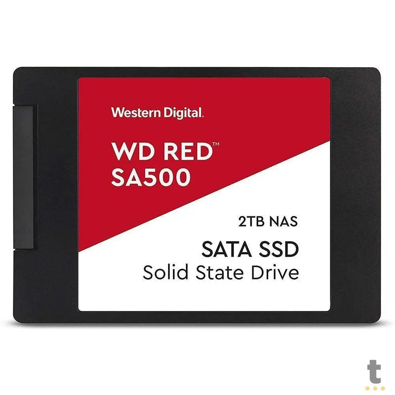 SSD Para Servidor Nas 1920gb (2Tb) Western Digital WD SA500 Red 530Mb/s - WDS200T1R0A