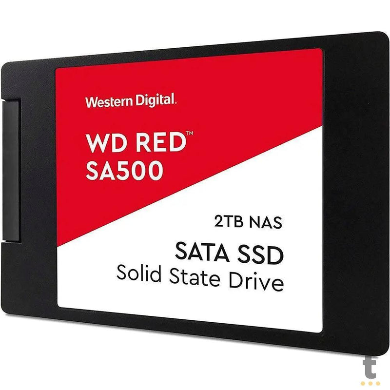 SSD Para Servidor Nas 1920gb (2Tb) Western Digital WD SA500 Red 530Mb/s - WDS200T1R0A