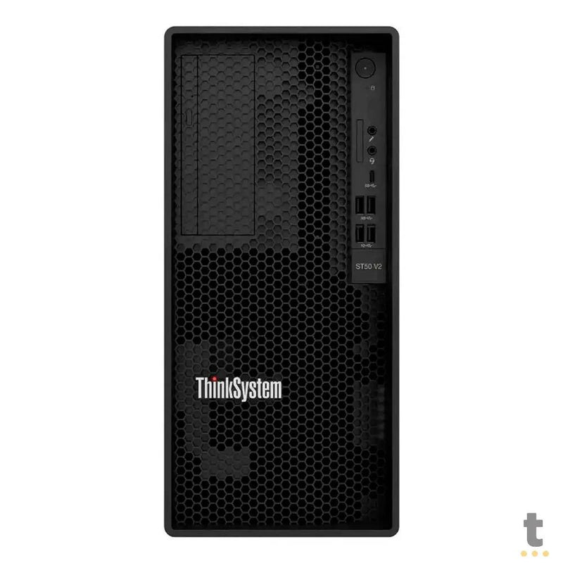 Servidor Lenovo Thinkserver St50 V2 Intel Xeon E-2324g 3.1ghz 16gb 2tb - 7D8JA04CBR
