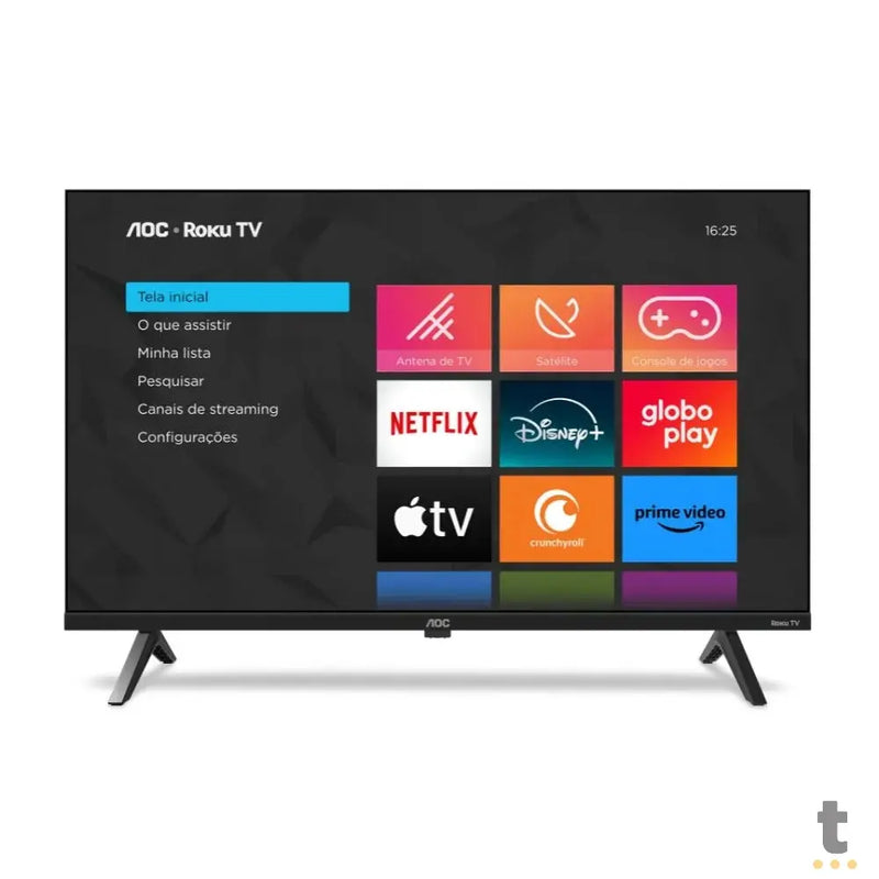 Smart TV DLed AOC Roku TV 32" HD Wi-fi USB HDMI - 32S5045/78G