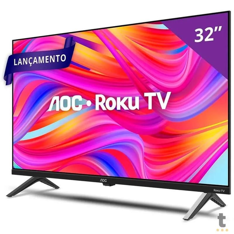 Smart TV DLed AOC Roku TV 32" HD Wi-fi USB HDMI - 32S5045/78G
