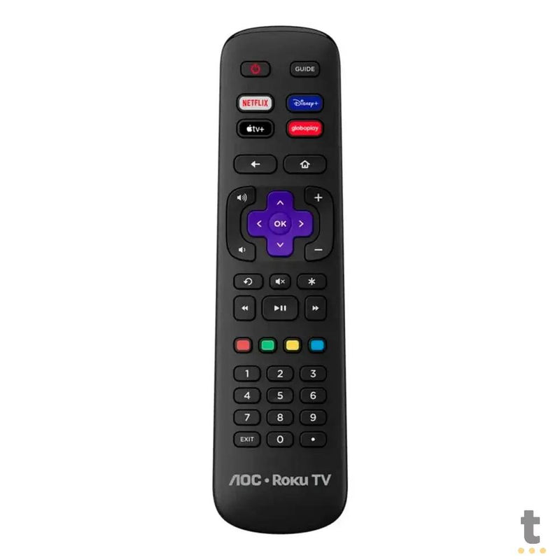 Smart TV Led Aoc Roku TV 50" 4K UHD Wi-fi USB HDMI - 50U7045/78