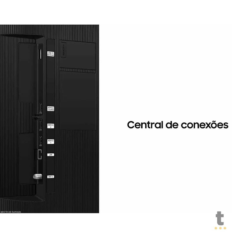 Smart TV Led Samsung 55" Crystal UHD 4K Wi-fi Bluetooth USB HDMI Alexa Integrada - 55DU7700