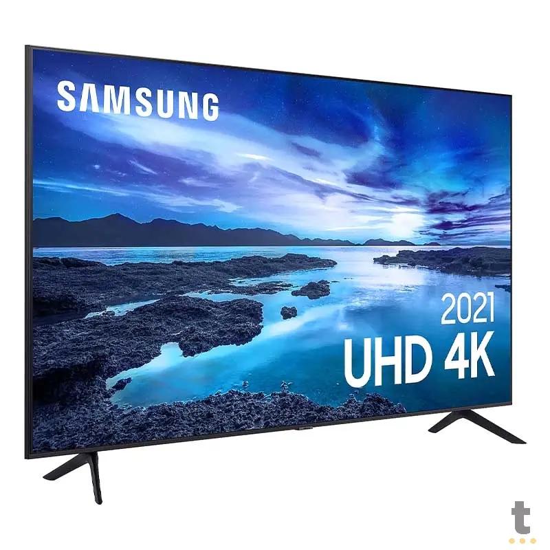 Smart TV Led Samsung 55" UHD 4K Wi-fi Bluetooth USB HDMI Alexa Integrada - 55AU7700