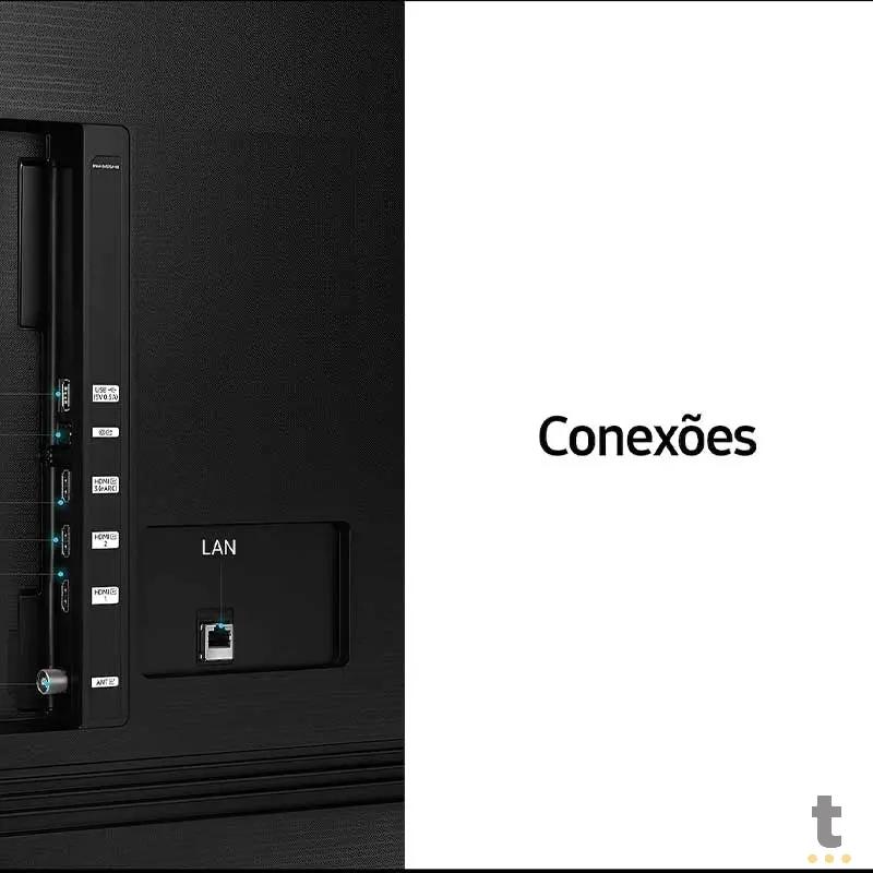 Smart TV Led Samsung 55" UHD 4K Wi-fi Bluetooth USB HDMI Alexa Integrada - 55AU7700