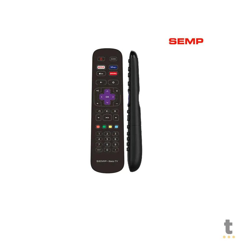 Smart TV Led Semp 50" 4K UHD Wi-fi USB HDMI Roku TV - 50RK8600