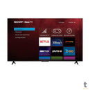 Smart TV Led Semp 55" 4K UHD Wi-fi USB HDMI Roku TV - 55RK8600