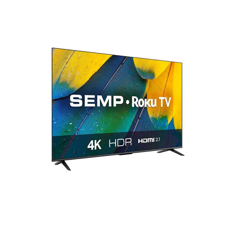 Smart TV Led Semp 55" 4K UHD Wi-fi USB HDMI Roku TV - 55RK8600