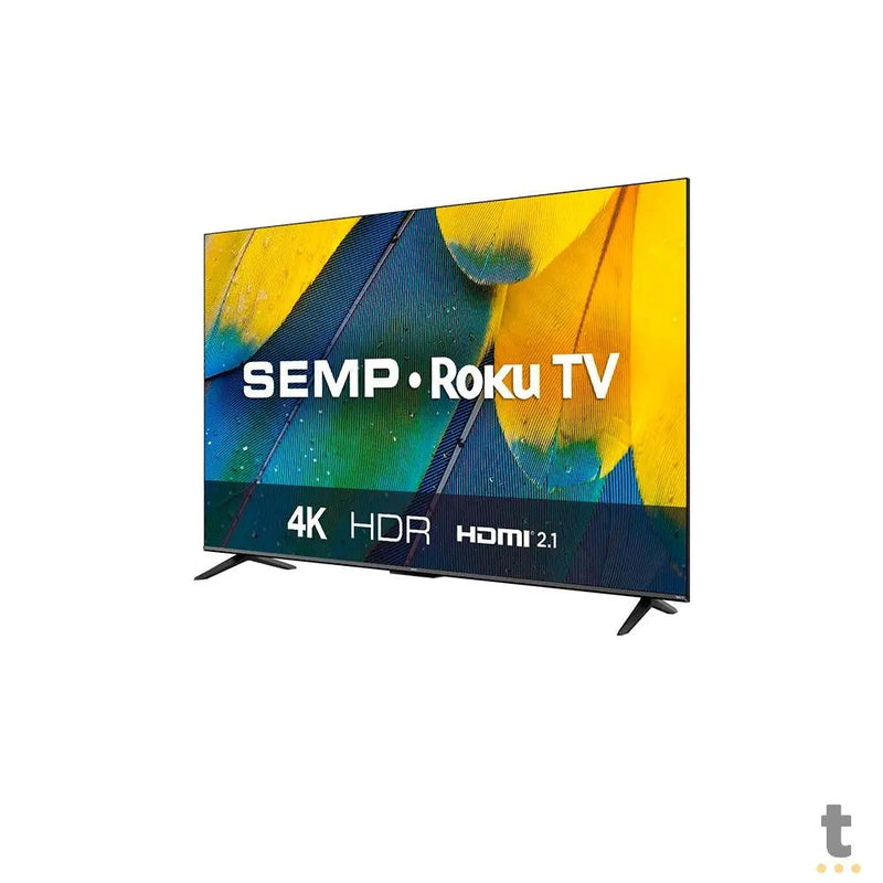 Smart TV Led Semp 55" 4K UHD Wi-fi USB HDMI Roku TV - 55RK8600