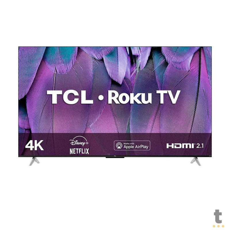 Smart TV Led TCL 50" Full HD 4K Wi-fi USB HDMI Roku TV Bivolt Preta - 50RP630