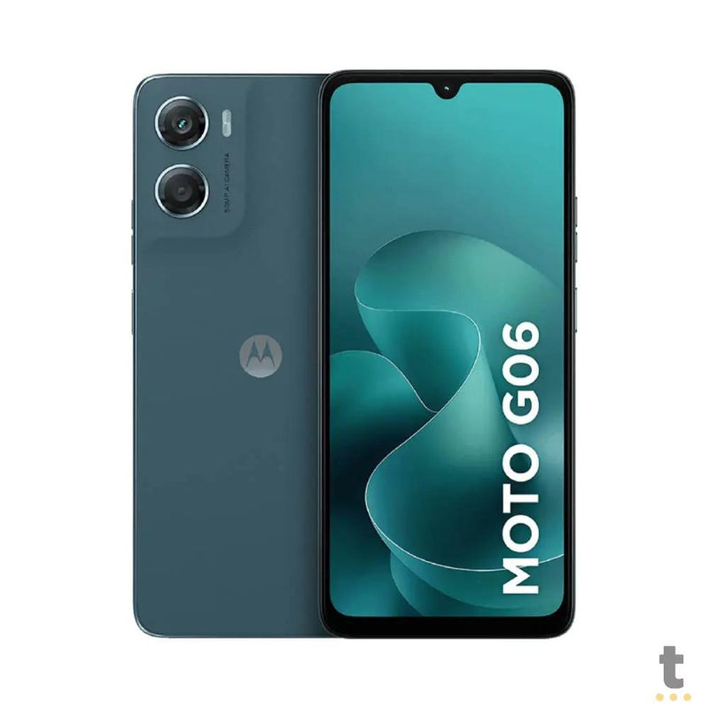 Smartphone Motorola Moto G06 12G 128Gb Octa-Core 4gb+8Gb Boost Android 15 Azul Marinho - XT2535-1