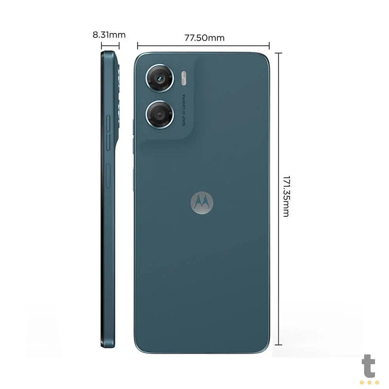 Smartphone Motorola Moto G06 12G 128Gb Octa-Core 4gb+8Gb Boost Android 15 Azul Marinho - XT2535-1