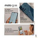 Smartphone Motorola Moto G06 12G 128Gb Octa-Core 4gb+8Gb Boost Android 15 Azul Marinho - XT2535-1