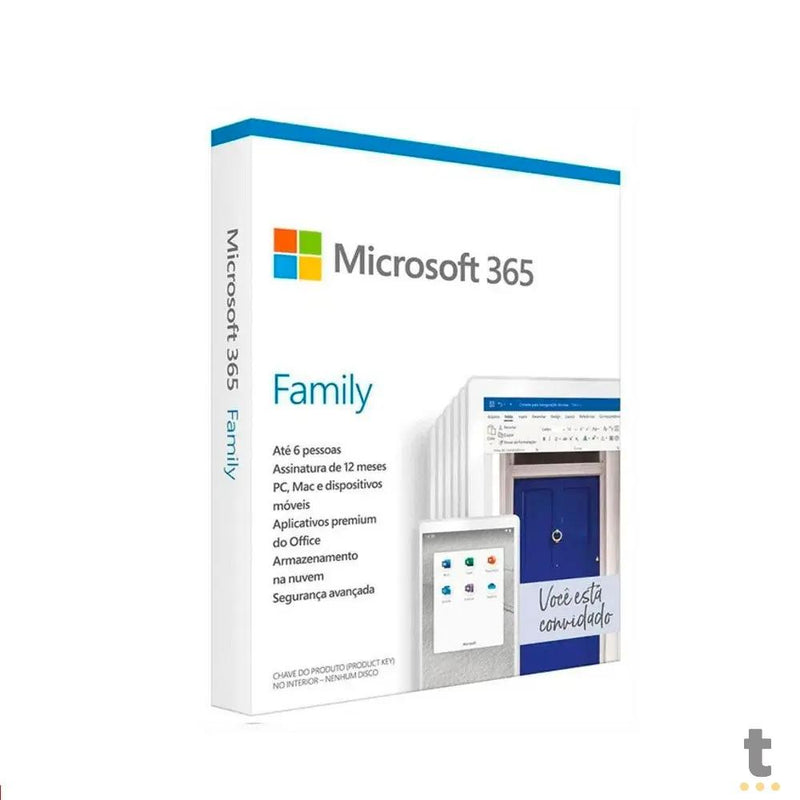 Software Microsoft Office 365 Home Brl Download 6 Ativacoes - 6gq-01178