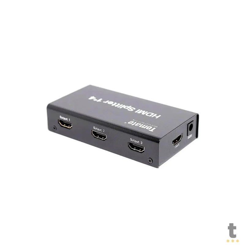Splitter Multiplicador Divisor De Sinal Hdmi 4 Portas 1 X 4 Full HD Tomate - MTV-114