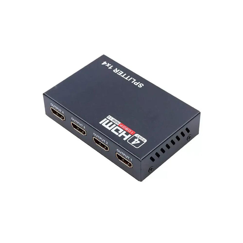 Splitter Multiplicador Divisor De Sinal Hdmi 4 Portas 1 X 4 Full Hd 4K